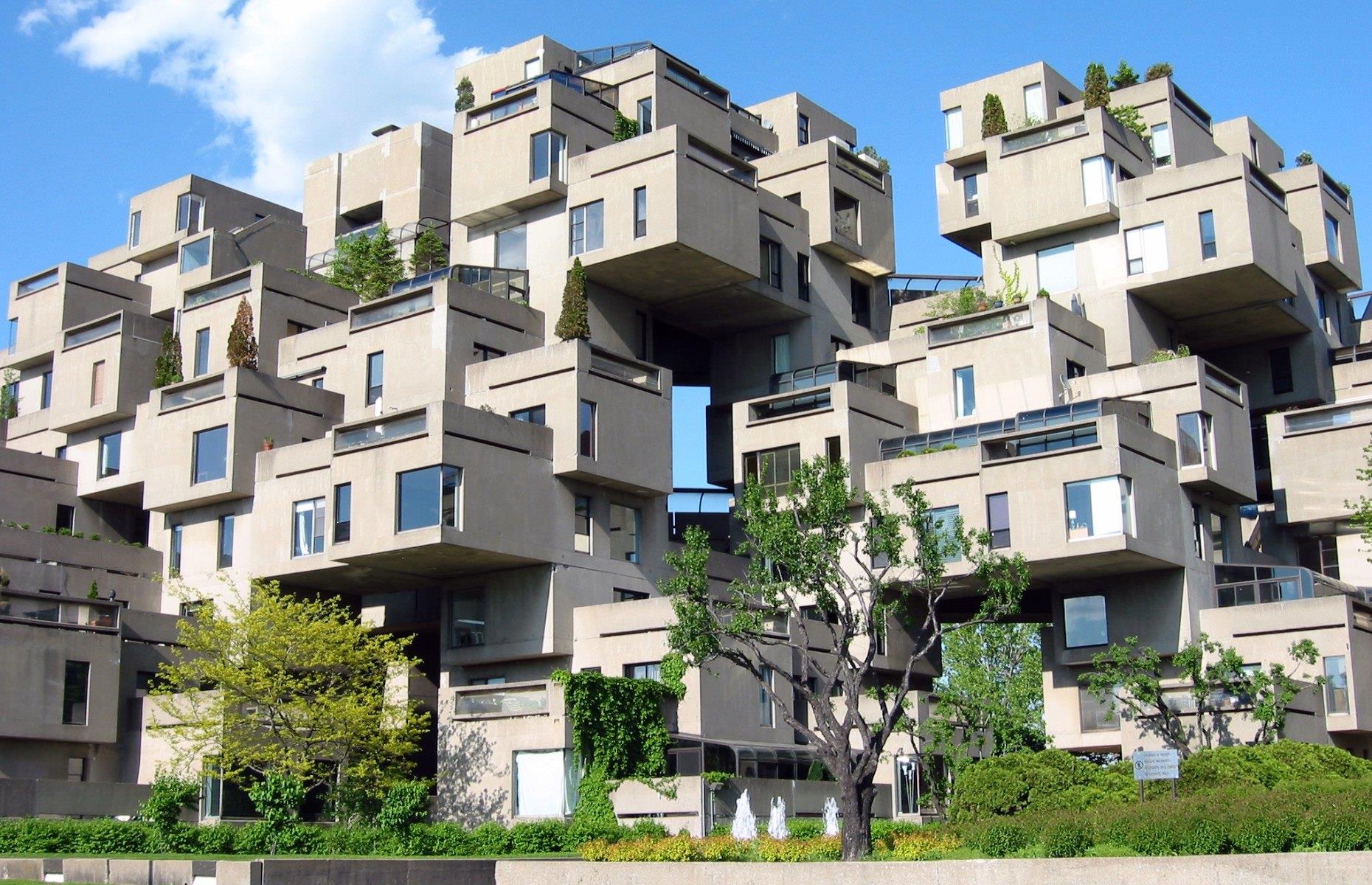 Habitat 67, Montreal, Canada